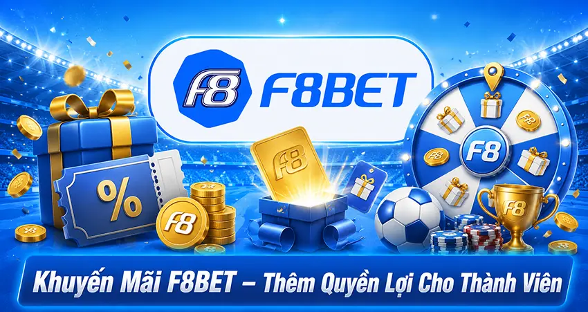 Khuyến Mãi F8BET – Thêm Quyền Lợi Cho Thành Viên