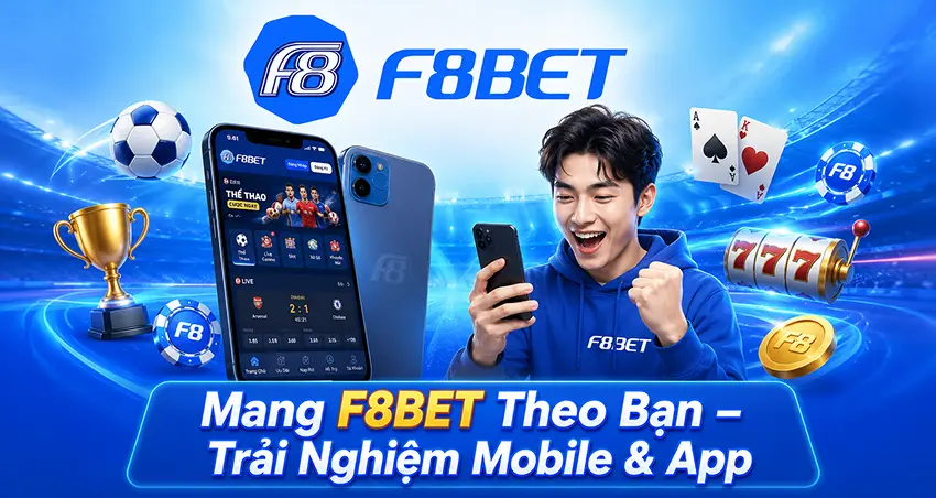 Mang F8BET Theo Bạn – Trải Nghiệm Mobile & App